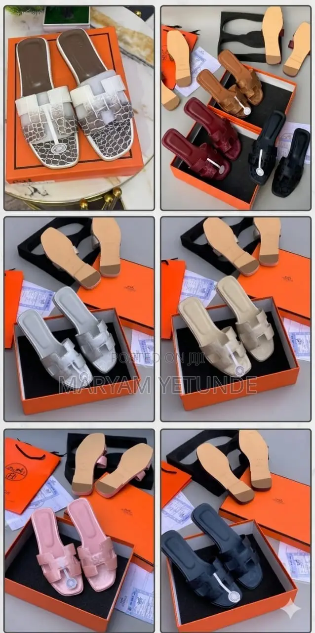Fashion Luxury Hermes Slippers