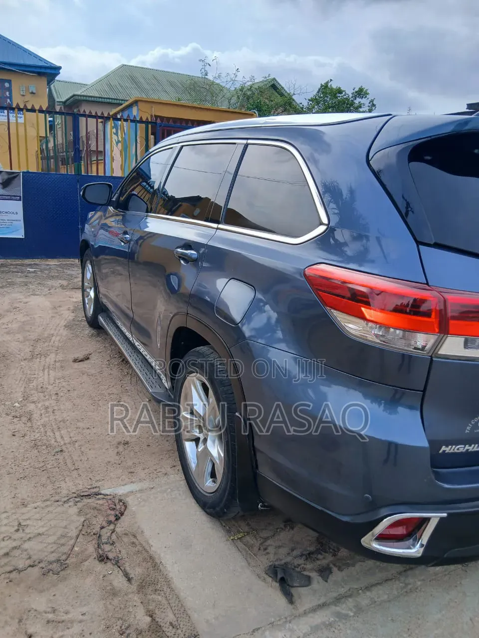 Toyota Highlander 2016 Blue