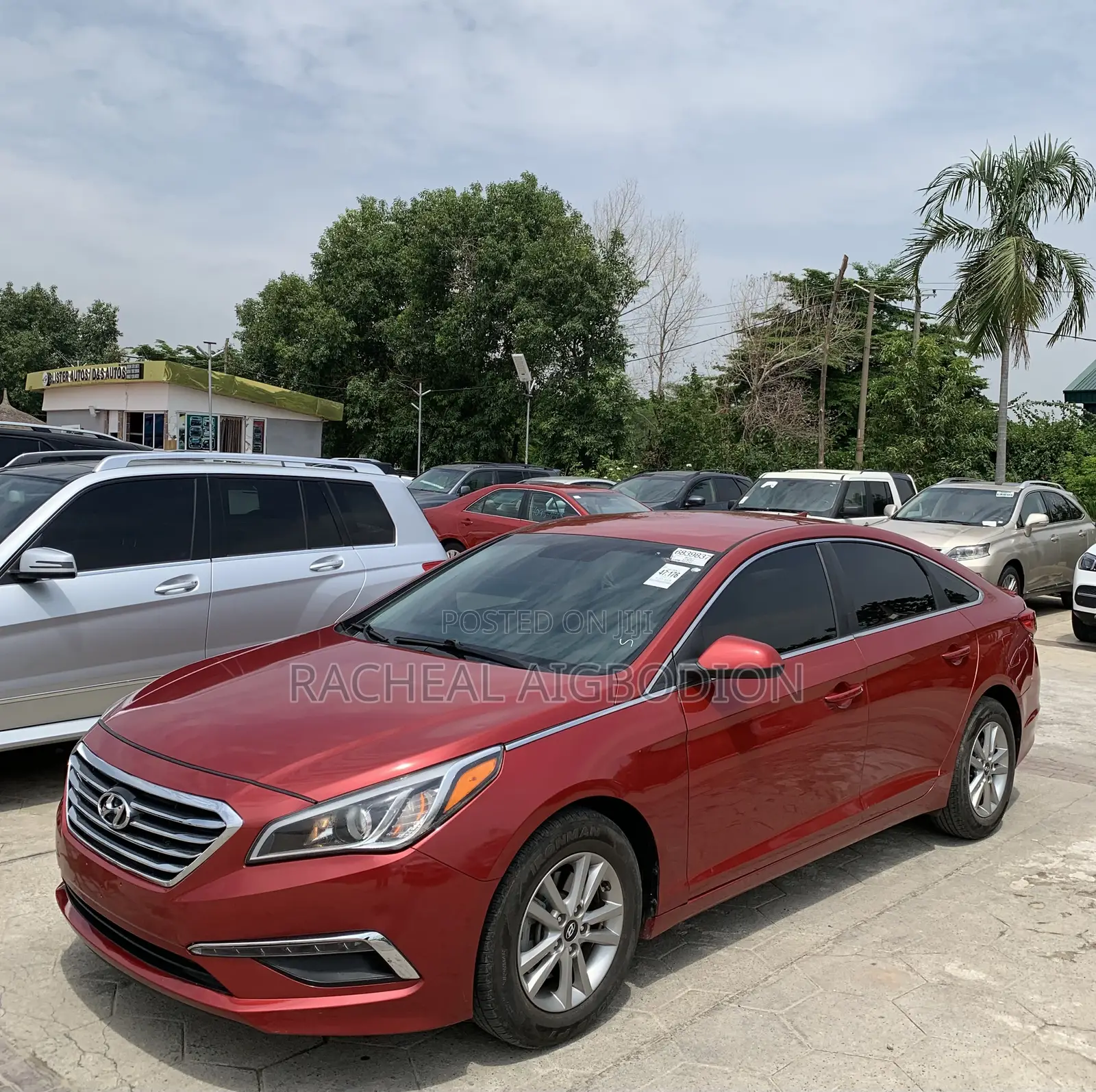 Hyundai Sonata 2017 Red