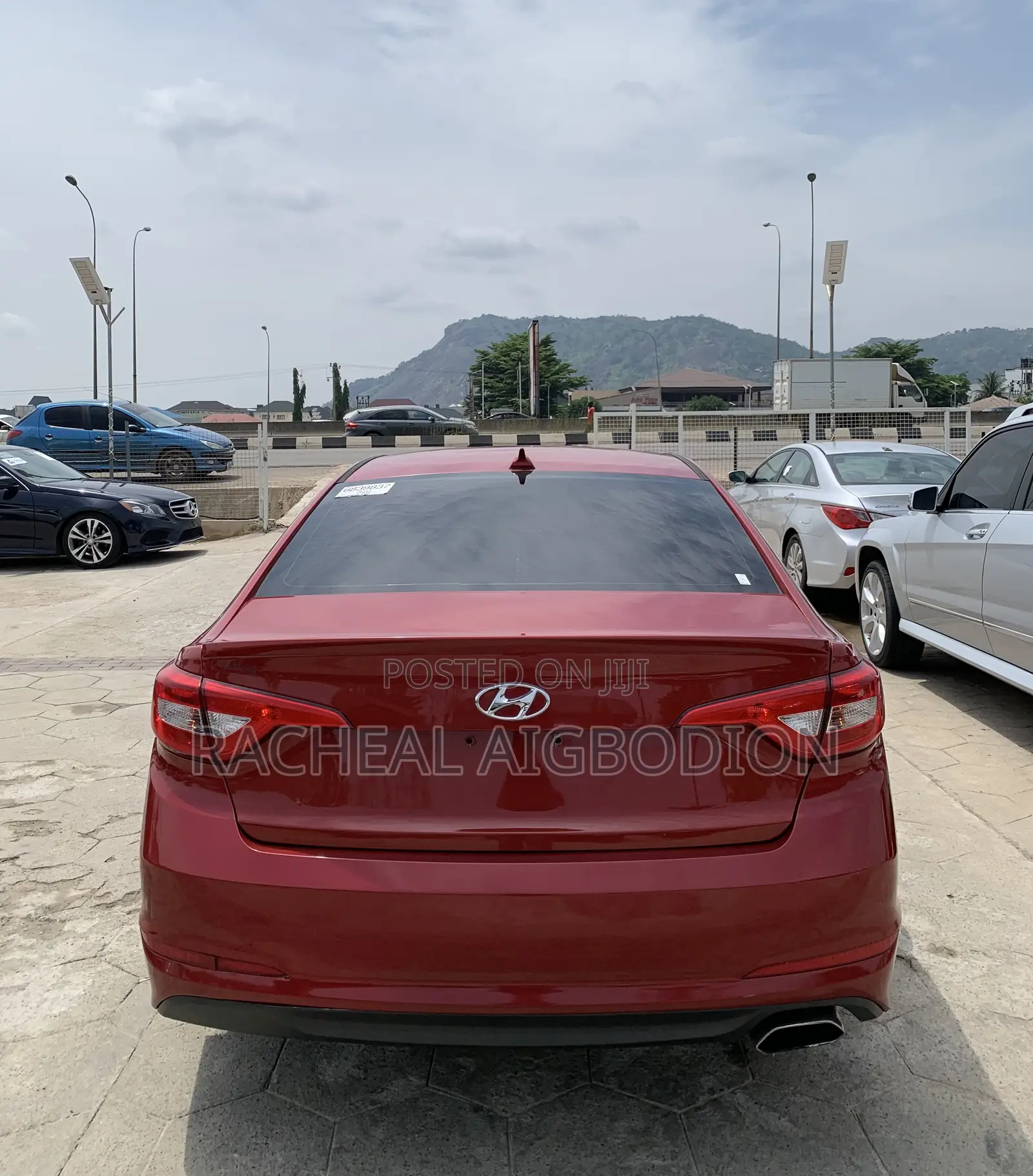 Hyundai Sonata 2017 Red