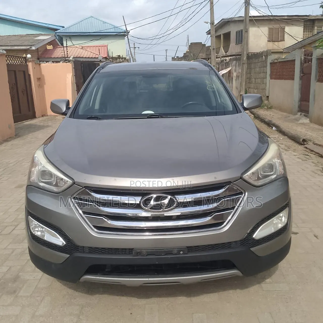 Hyundai Santa Fe GLS 4dr SUV (3.3L 6cyl 6A) 2014 Gray