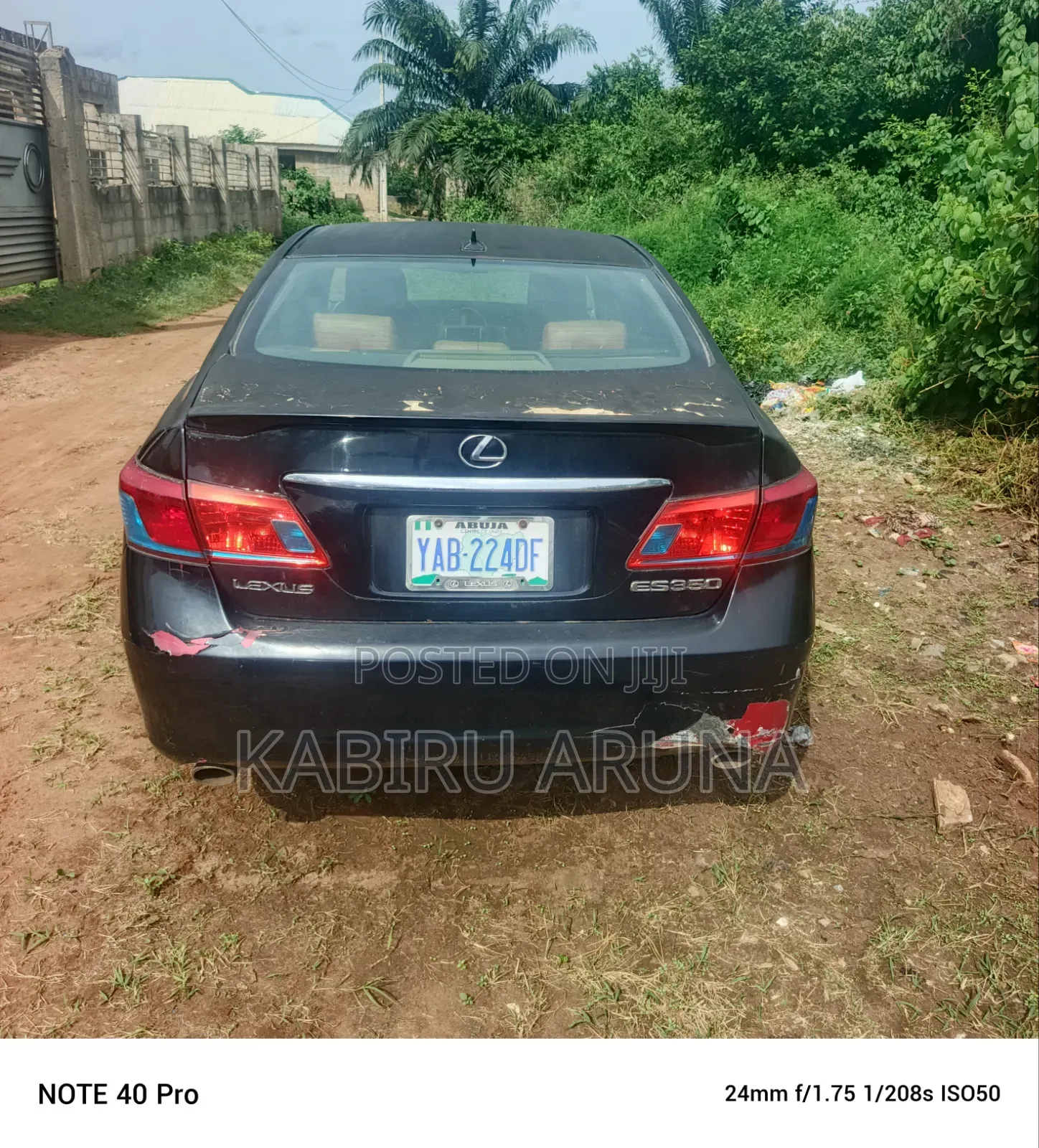 Lexus ES 350 2010 Black