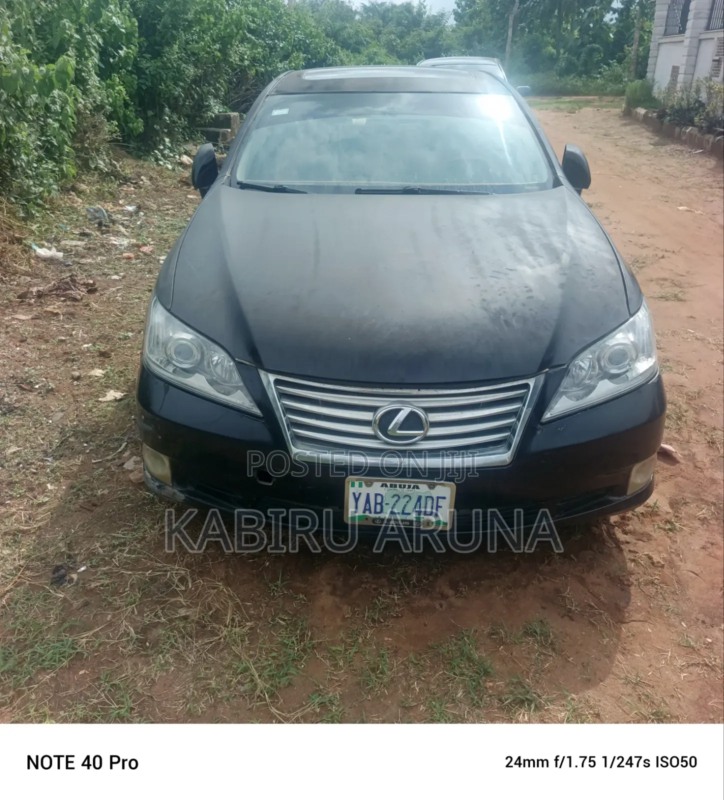 Lexus ES 350 2010 Black