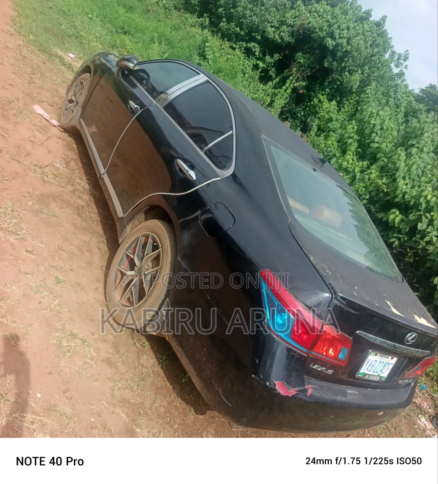 Lexus ES 350 2010 Black