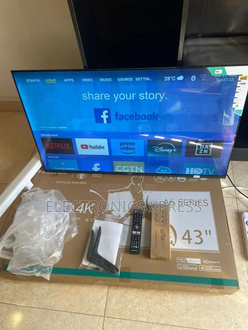 Hisense 43 Inches, Smart Sharp Tv