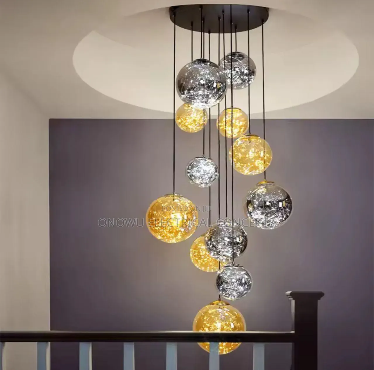 Modern Crystal Chandelier Hanging Light Candle Style Crystal Lighting