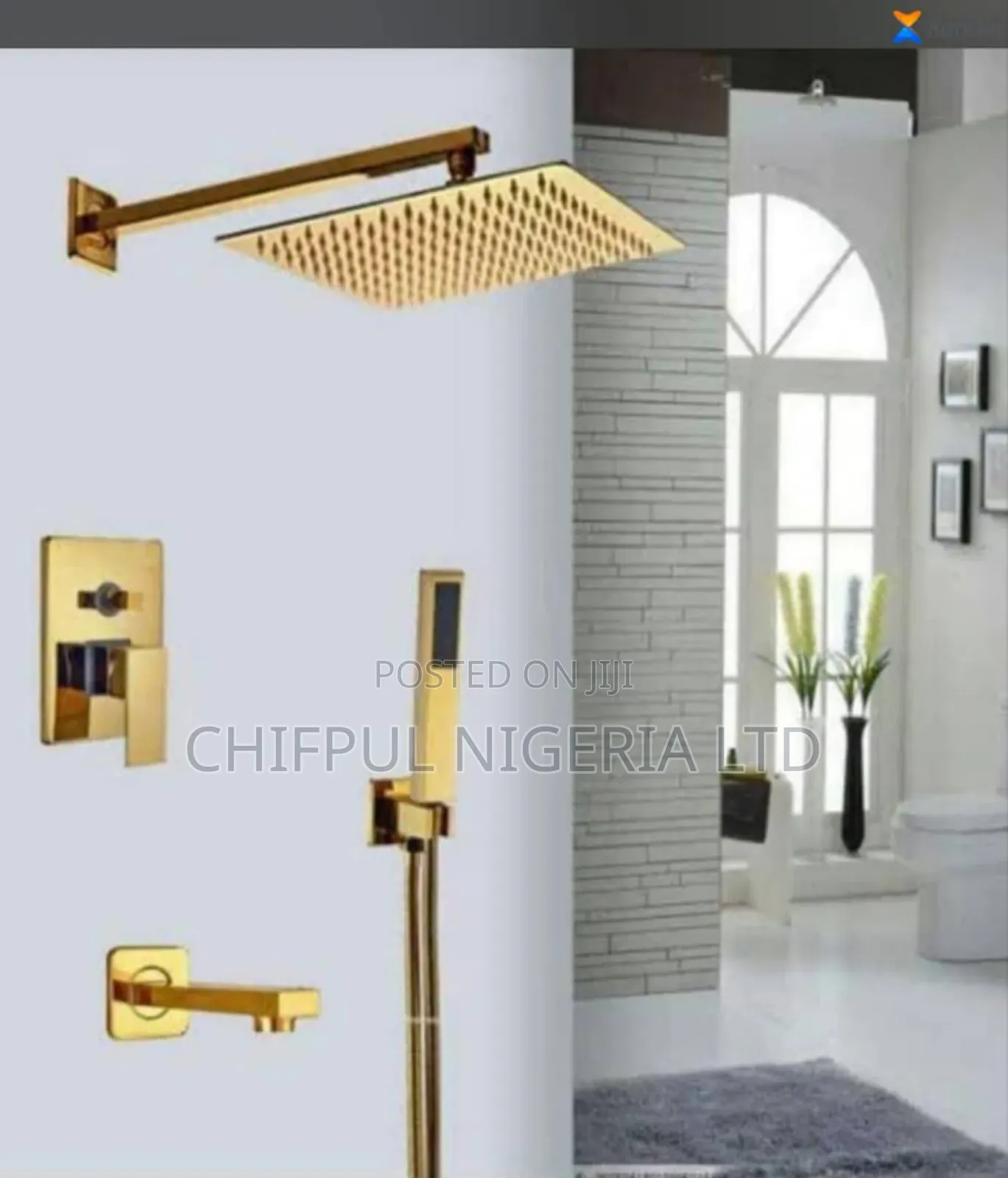 Golden Conduits Shower