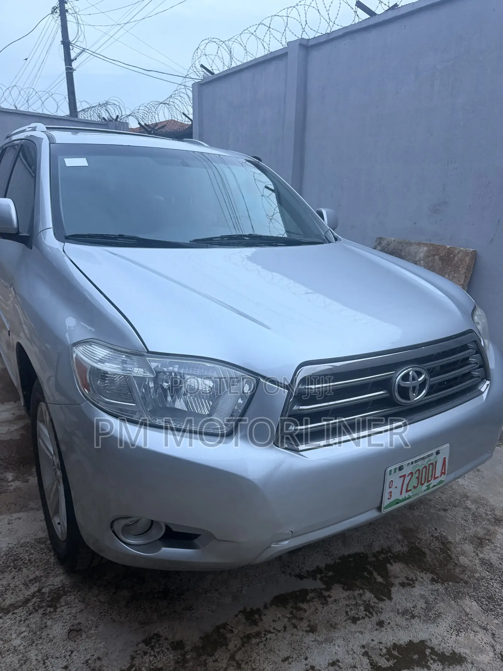 Toyota Highlander Limited 2008 Silver