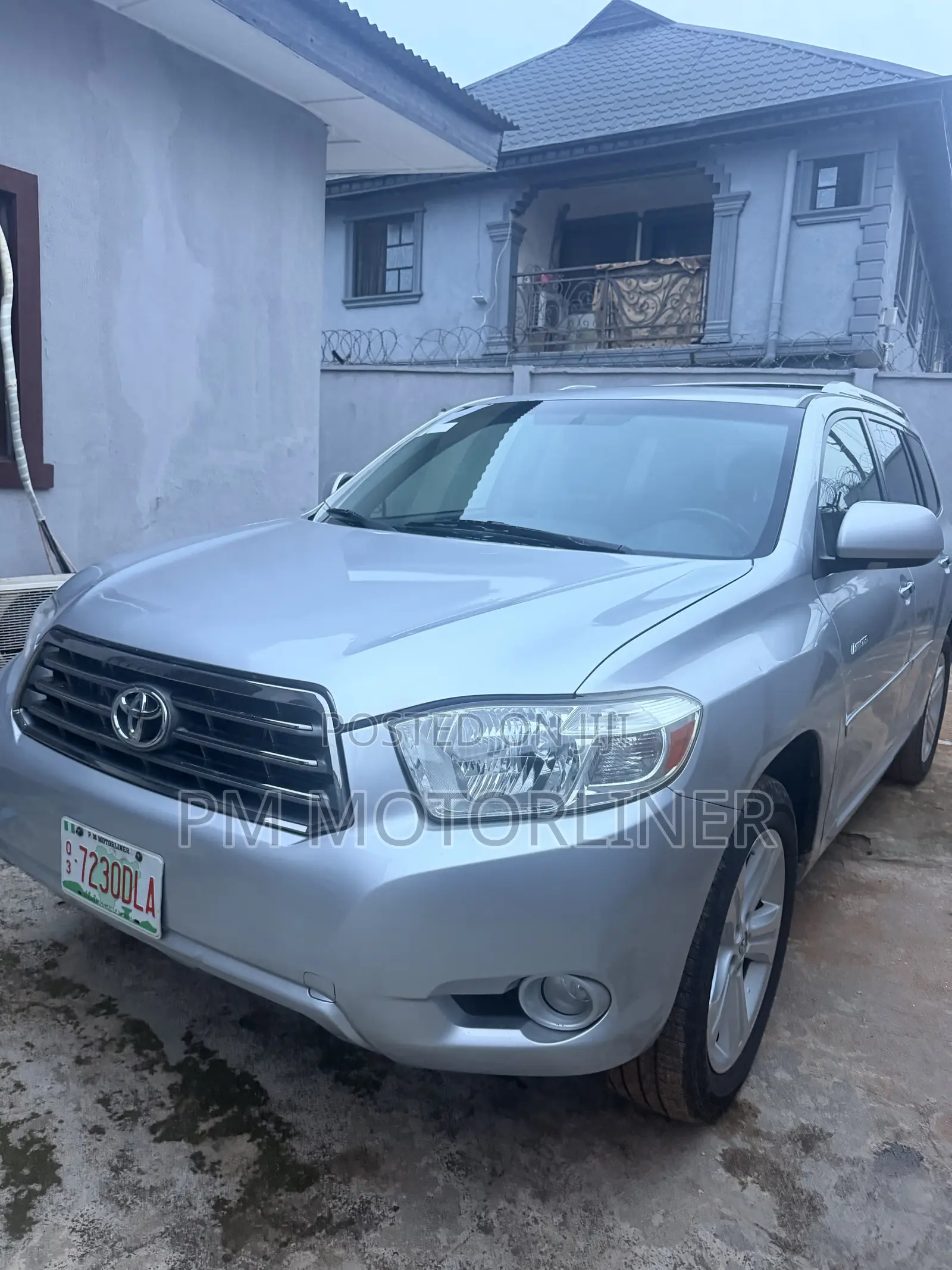 Toyota Highlander Limited 2008 Silver