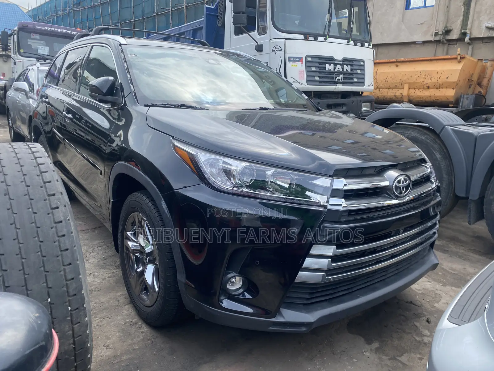Toyota Highlander Limited Platinum 2019 Black