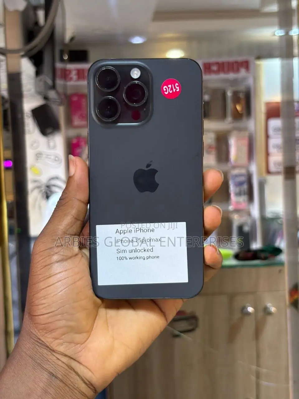 Apple iPhone 15 Pro Max 512 GB Black