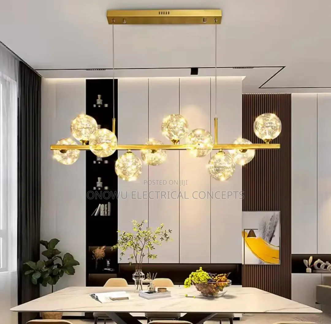 Nordic Home Decoration, Stair Chandelier, Living Room and Dining Room