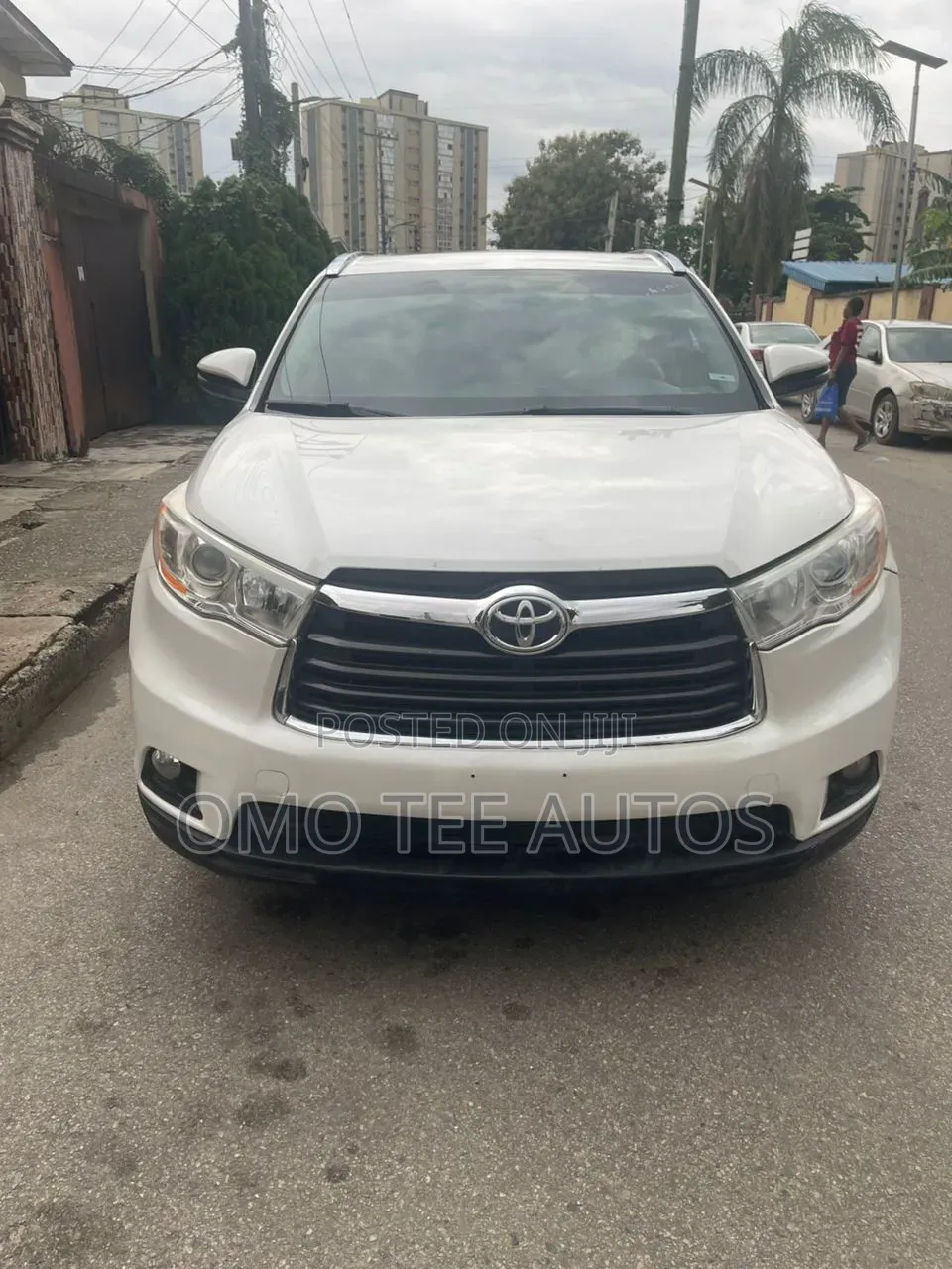Toyota Highlander XLE 4dr SUV (3.5L 6cyl 6A) 2015 White