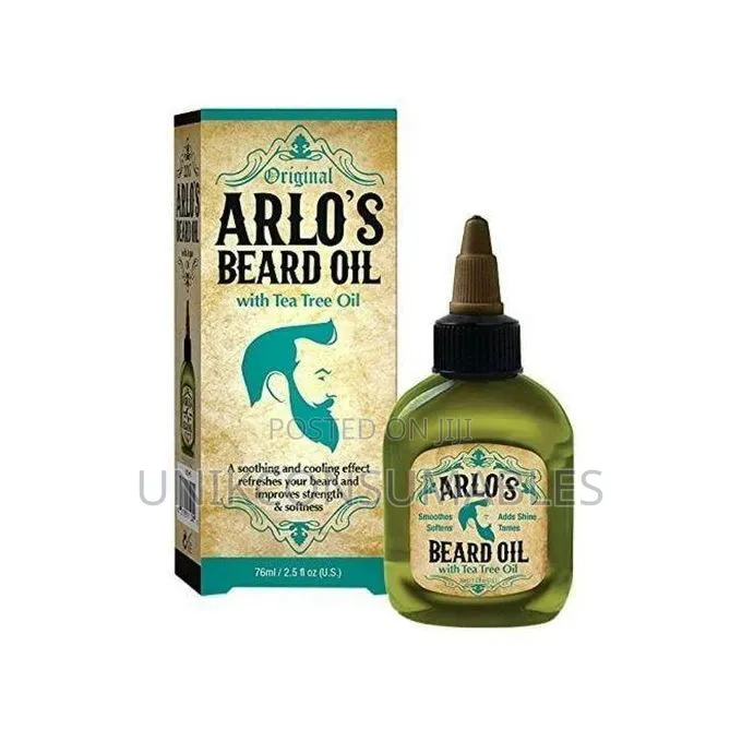 Arlo's Beard Oil With Tea Tree or Argan Oil 75ml