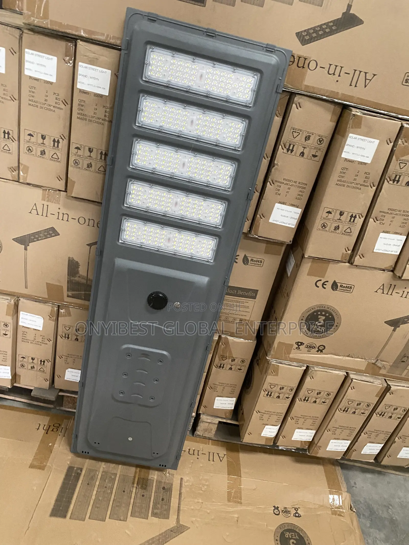 Premium Solar Street Lamp for Roads Compounds