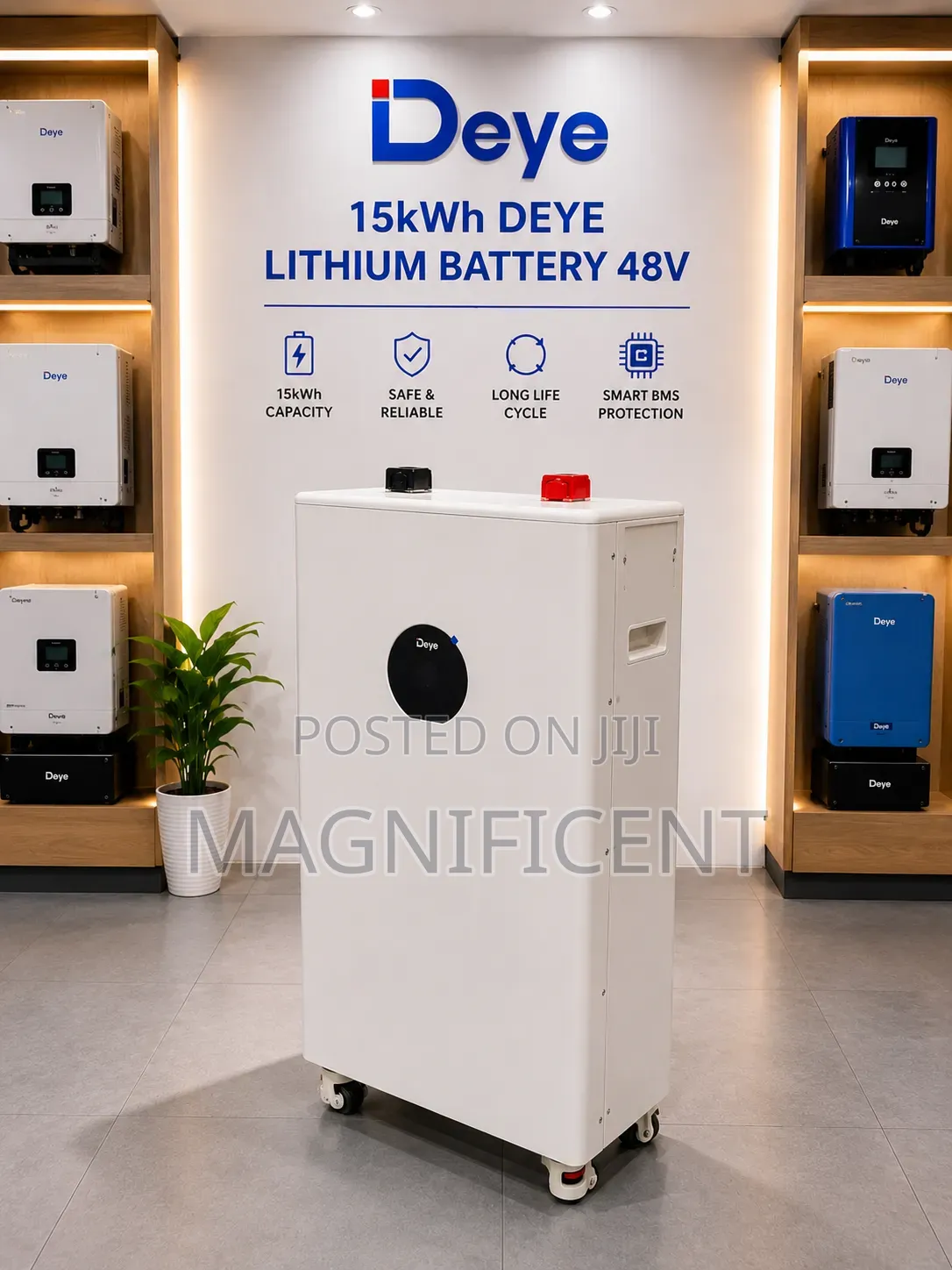 Deye 15kwh Lithium Battery 48v – High Capacity Energy Storage