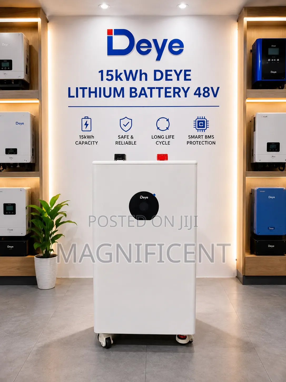 Deye 15kwh Lithium Battery 48v – High Capacity Energy Storage