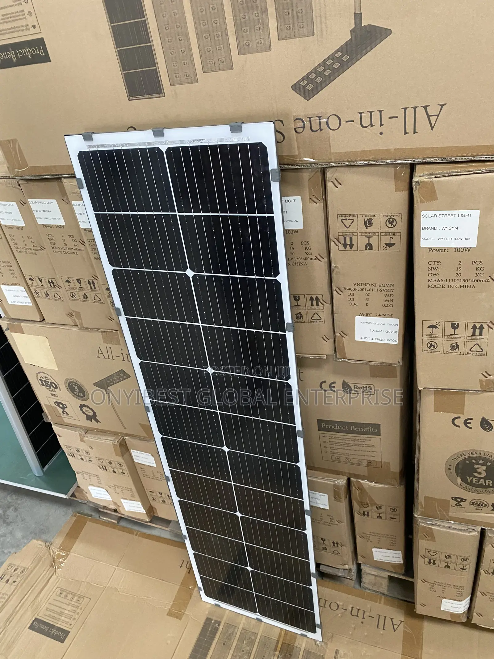 Smart Solar Street Light for Outdoor Lighting