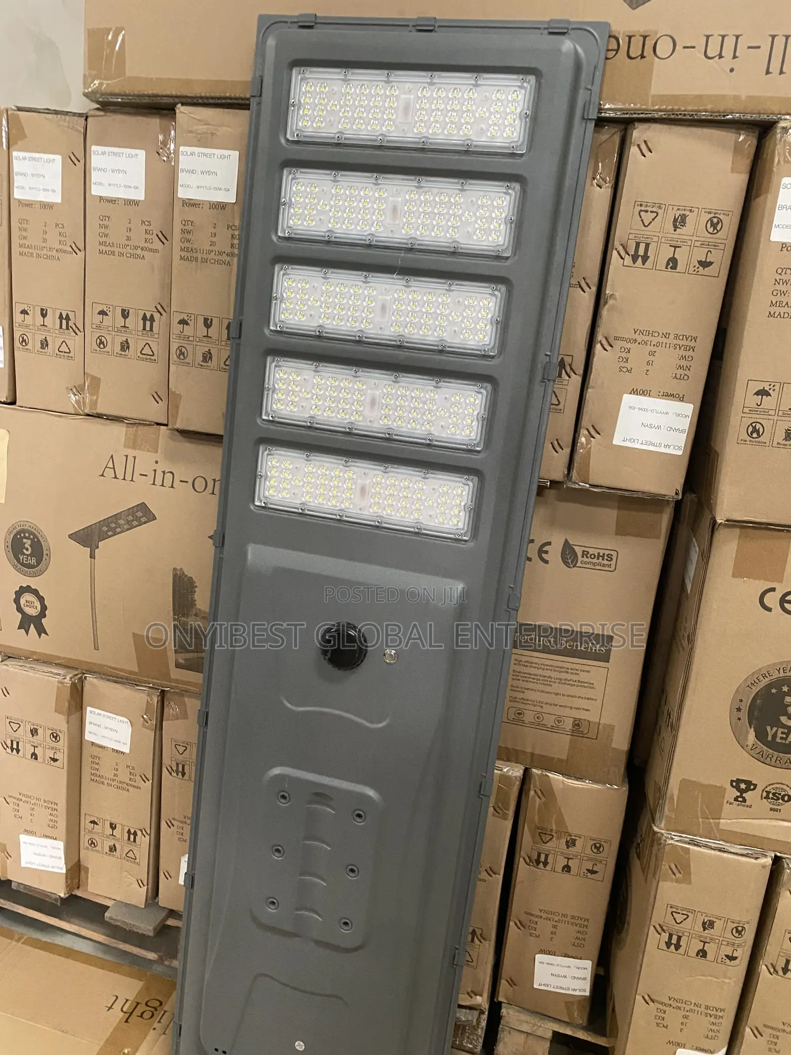 Smart Solar Street Light for Outdoor Lighting
