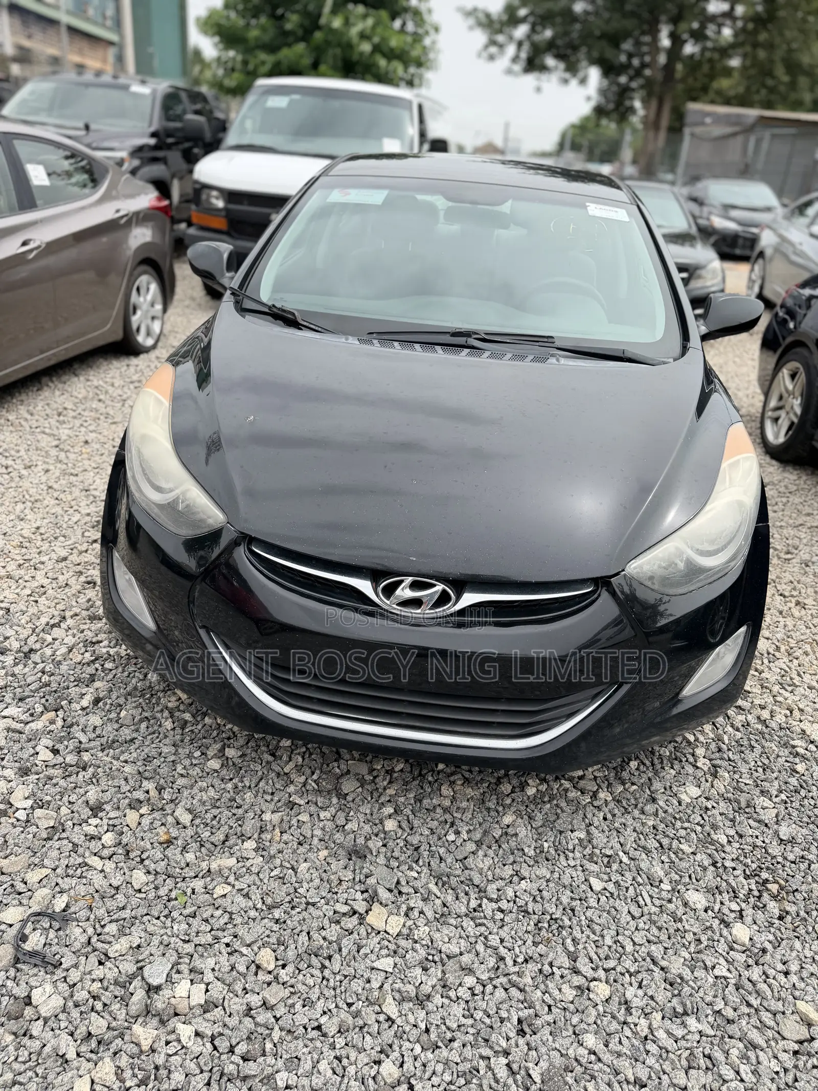 Hyundai Elantra GLS Sedan FWD (1.8L 4cyl 6M) 2013 Black