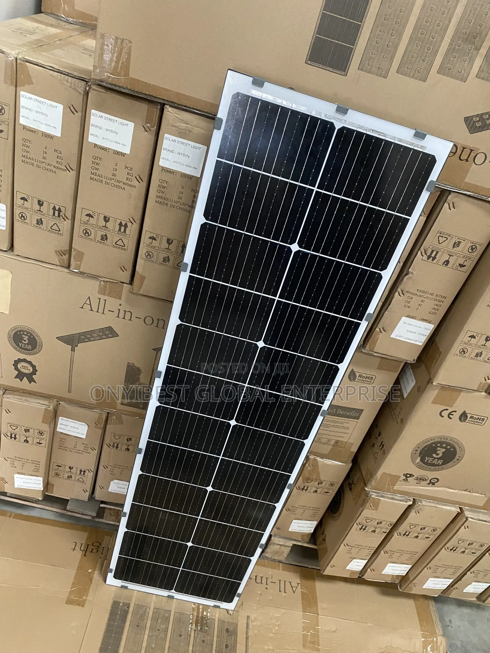 Powerful Solar Flood Street Light for Homes Businesses