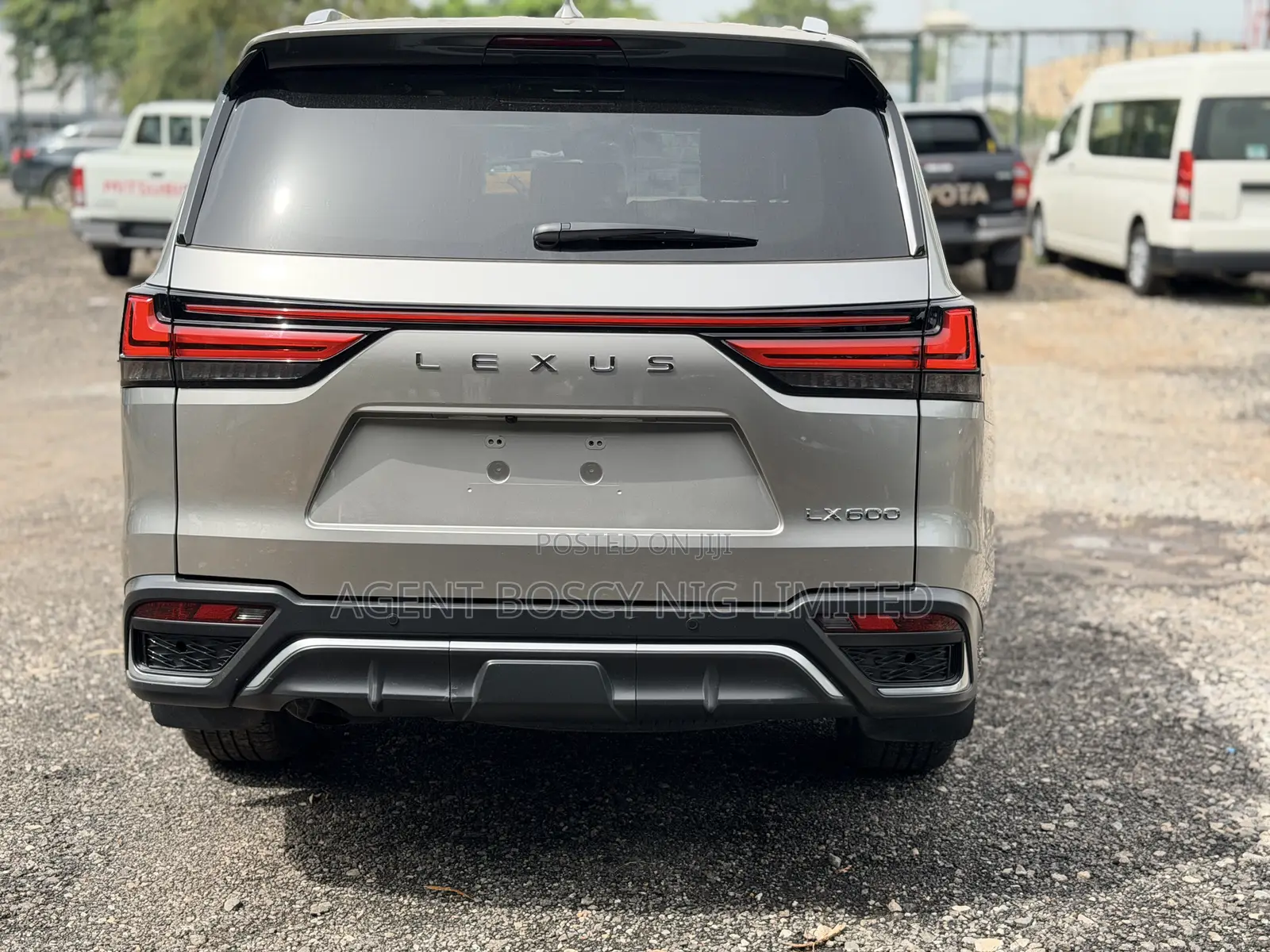New Lexus LX 600 2025 Gray