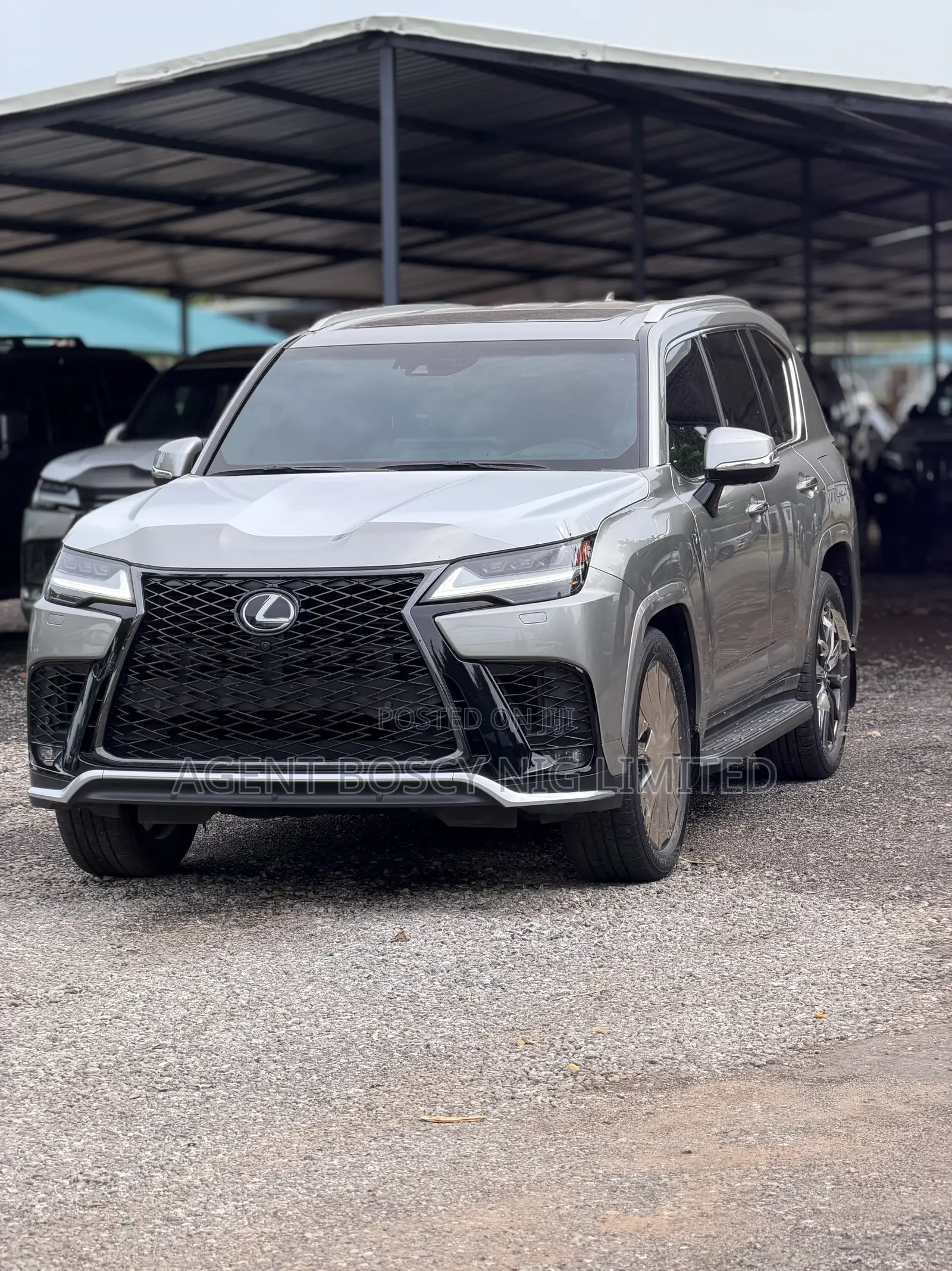 New Lexus LX 600 2025 Gray