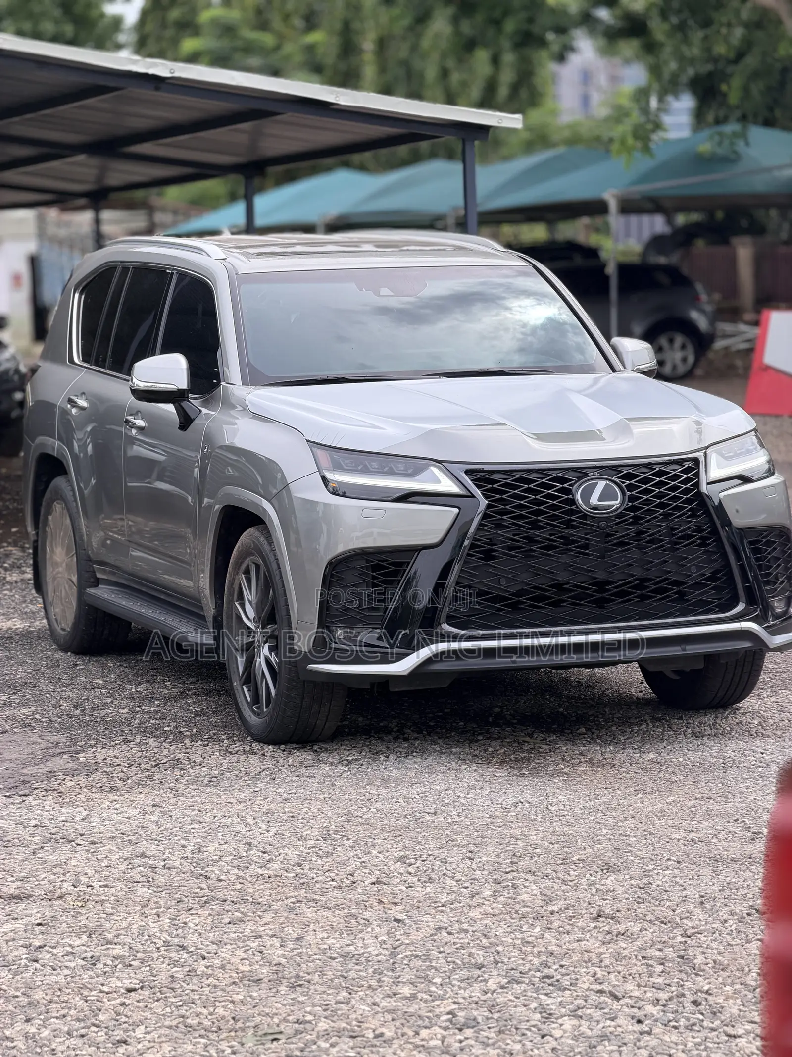 New Lexus LX 600 2025 Gray