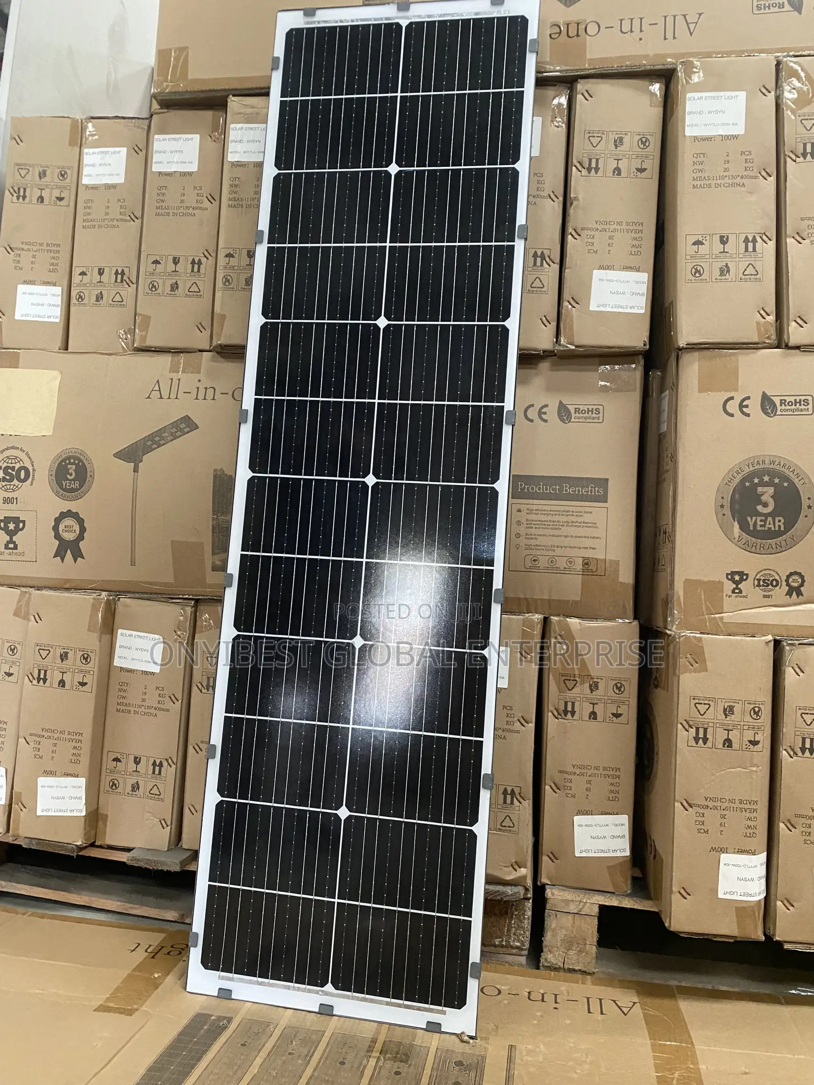 Long Lasting Solar Street Lamp With Auto on/Off