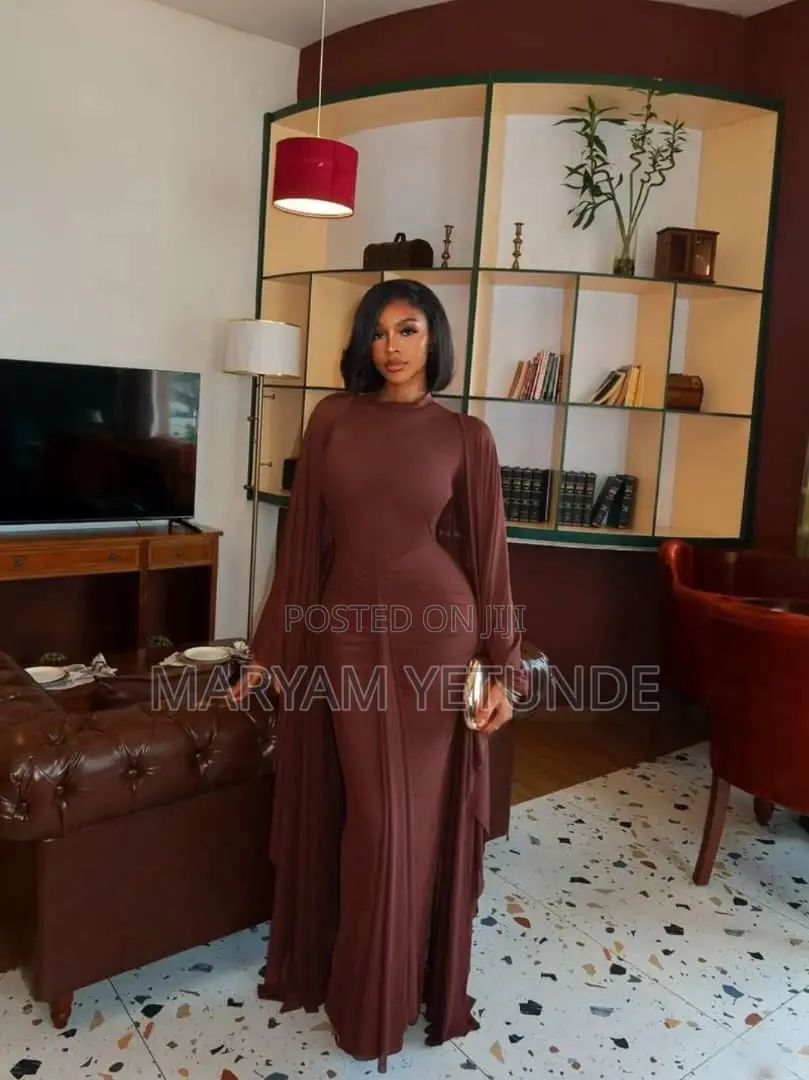 Luxury Mesh Material Gown