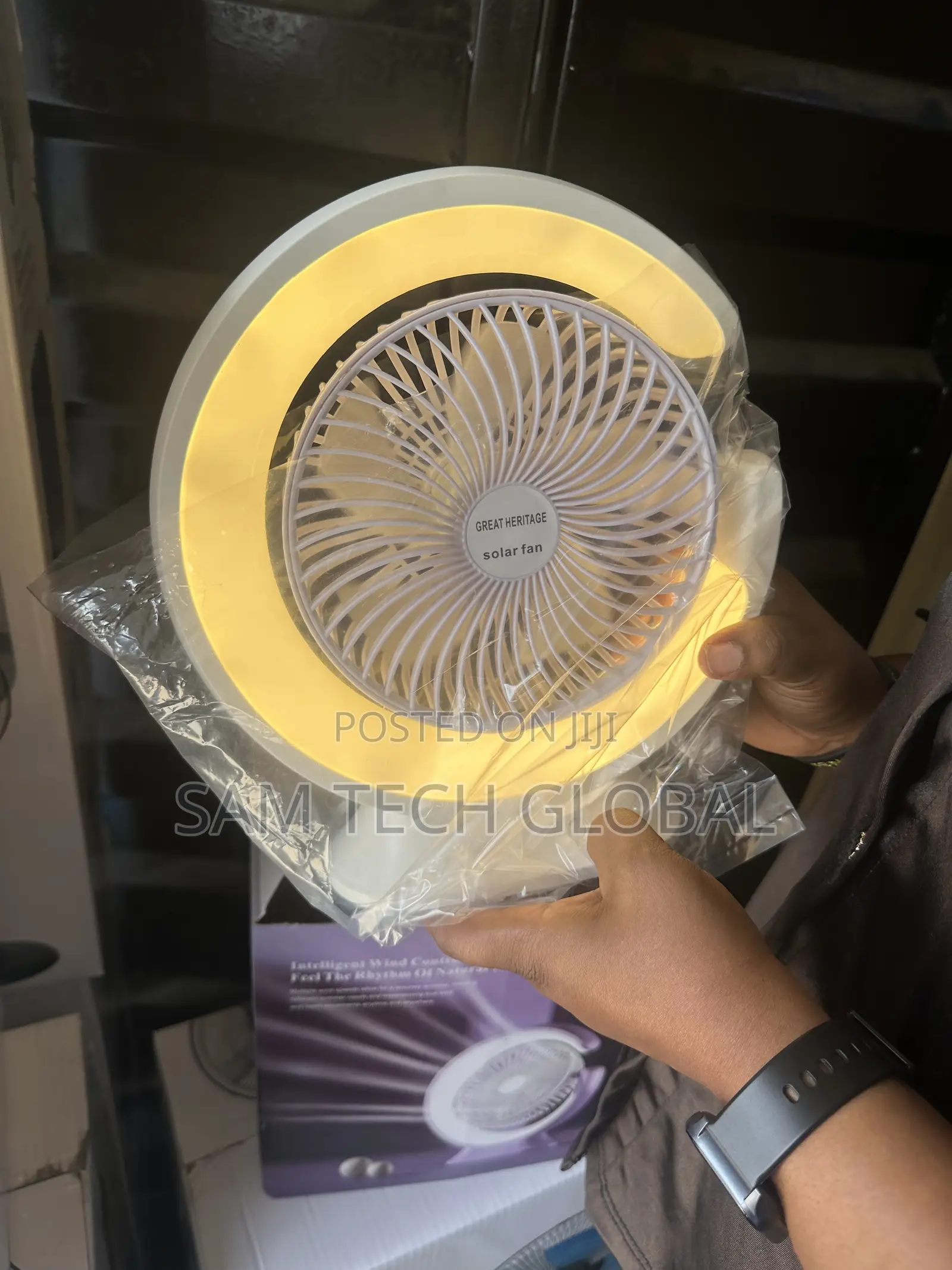 Mini Table Solar Fan
