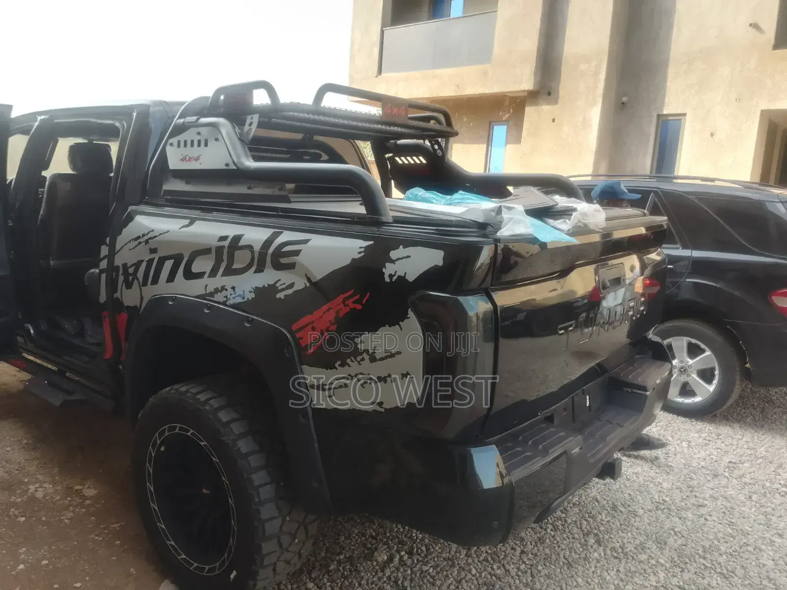Invisible Off-Road Body Sticker for Toyota Tundra