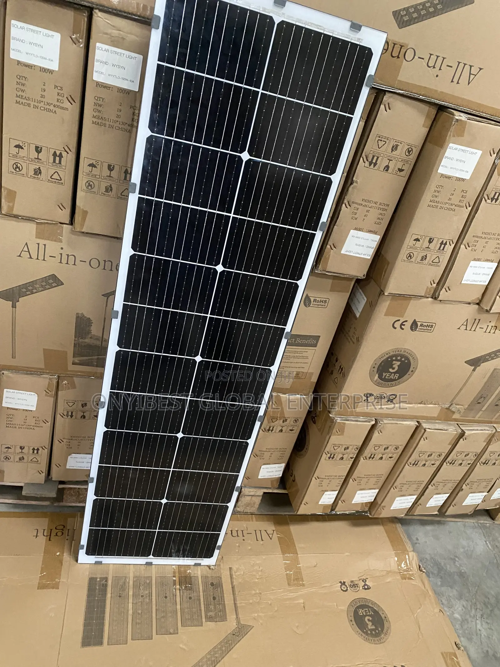 Modern Solar Led Street Light for Security Safety