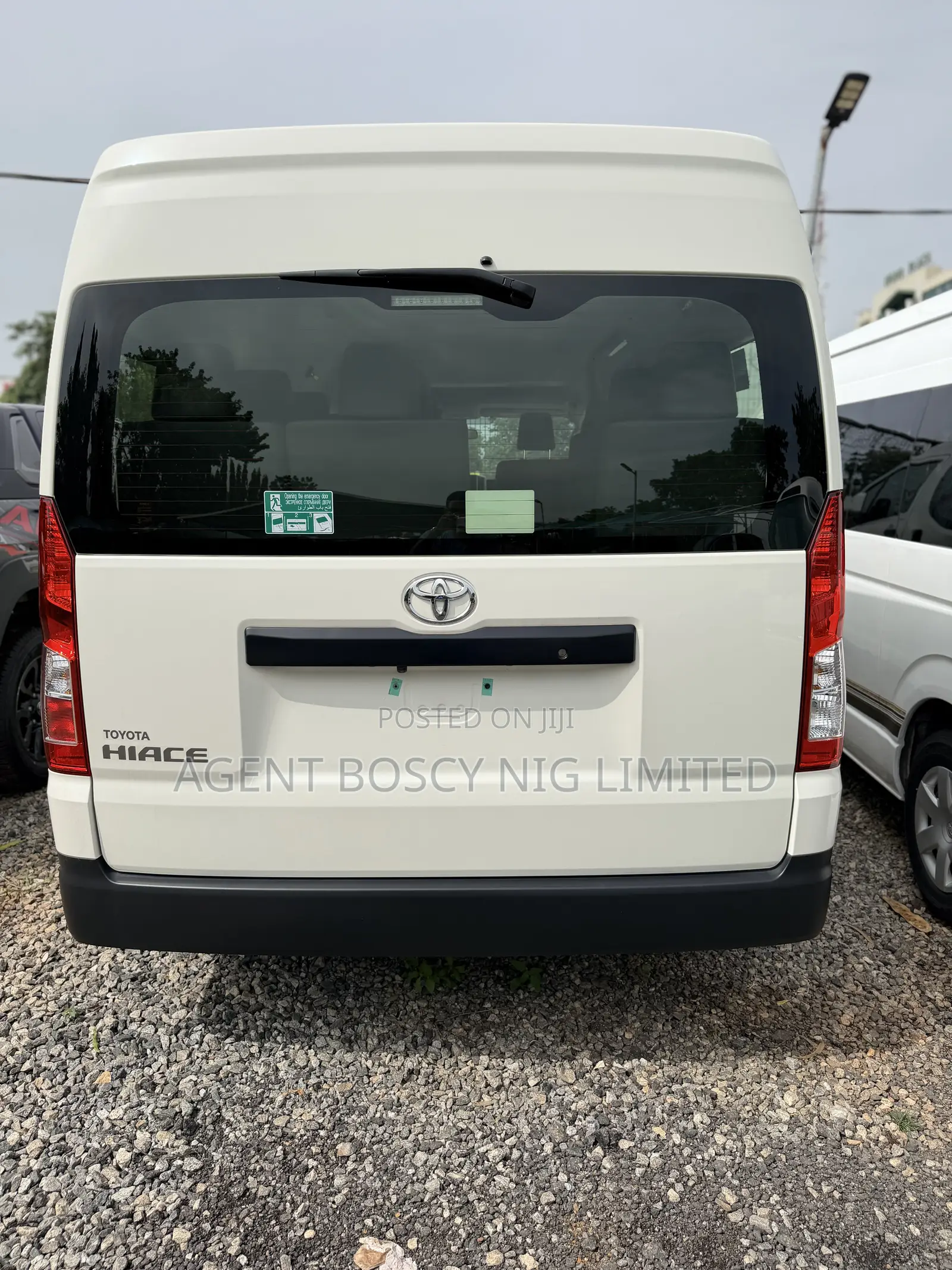 New Toyota HiAce 2025 White