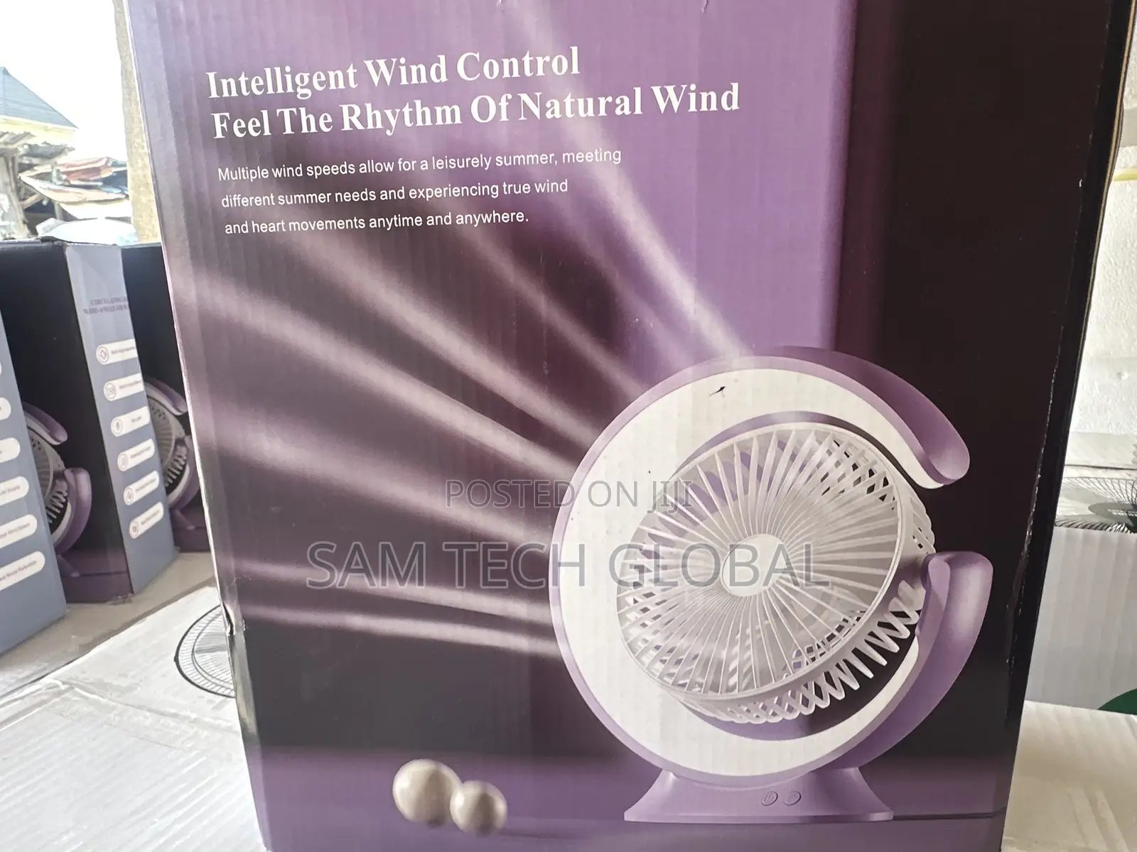 Table Solar Fan