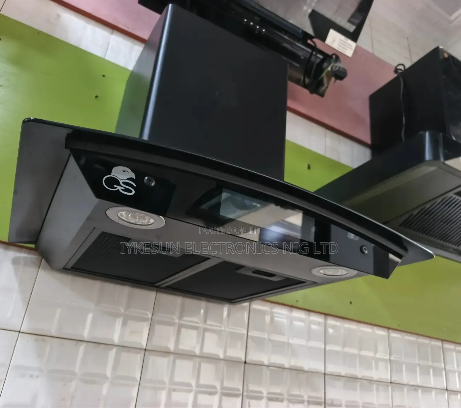 Original Gs 60cm Curved Automatic Smart Heat Extractor Led Display