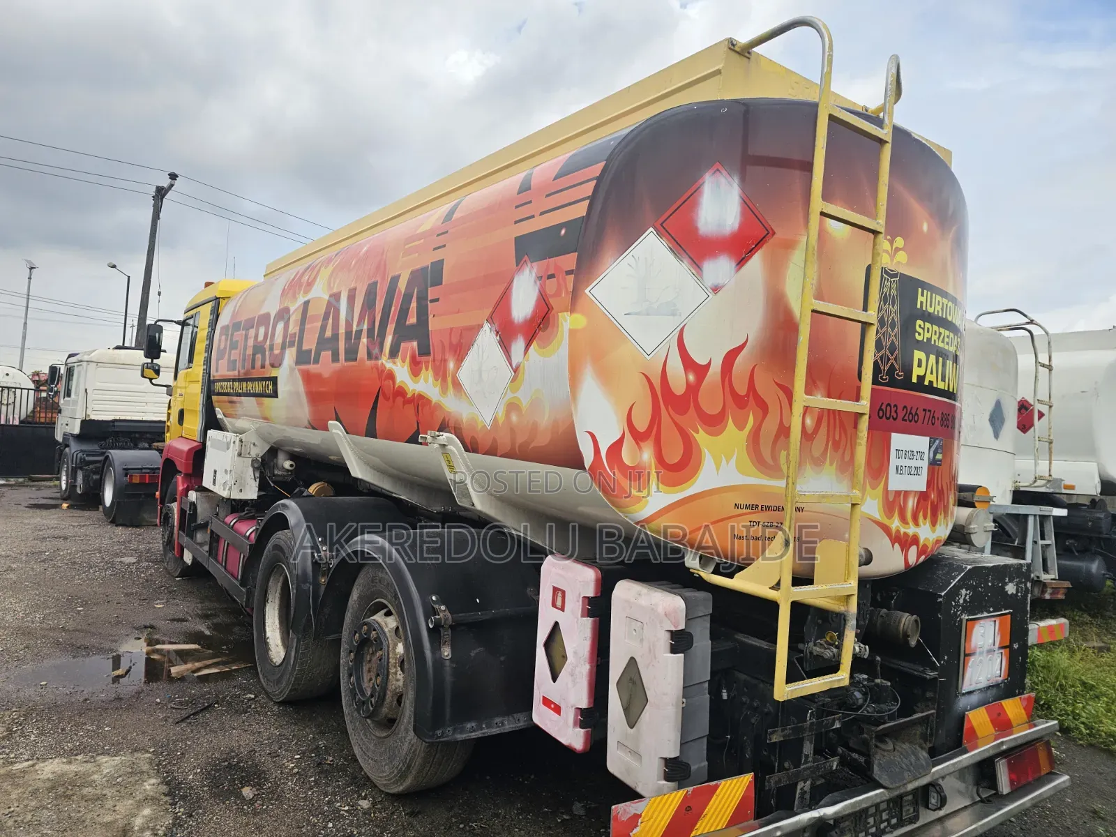 19.5ton Diesel Truck Tokunbo