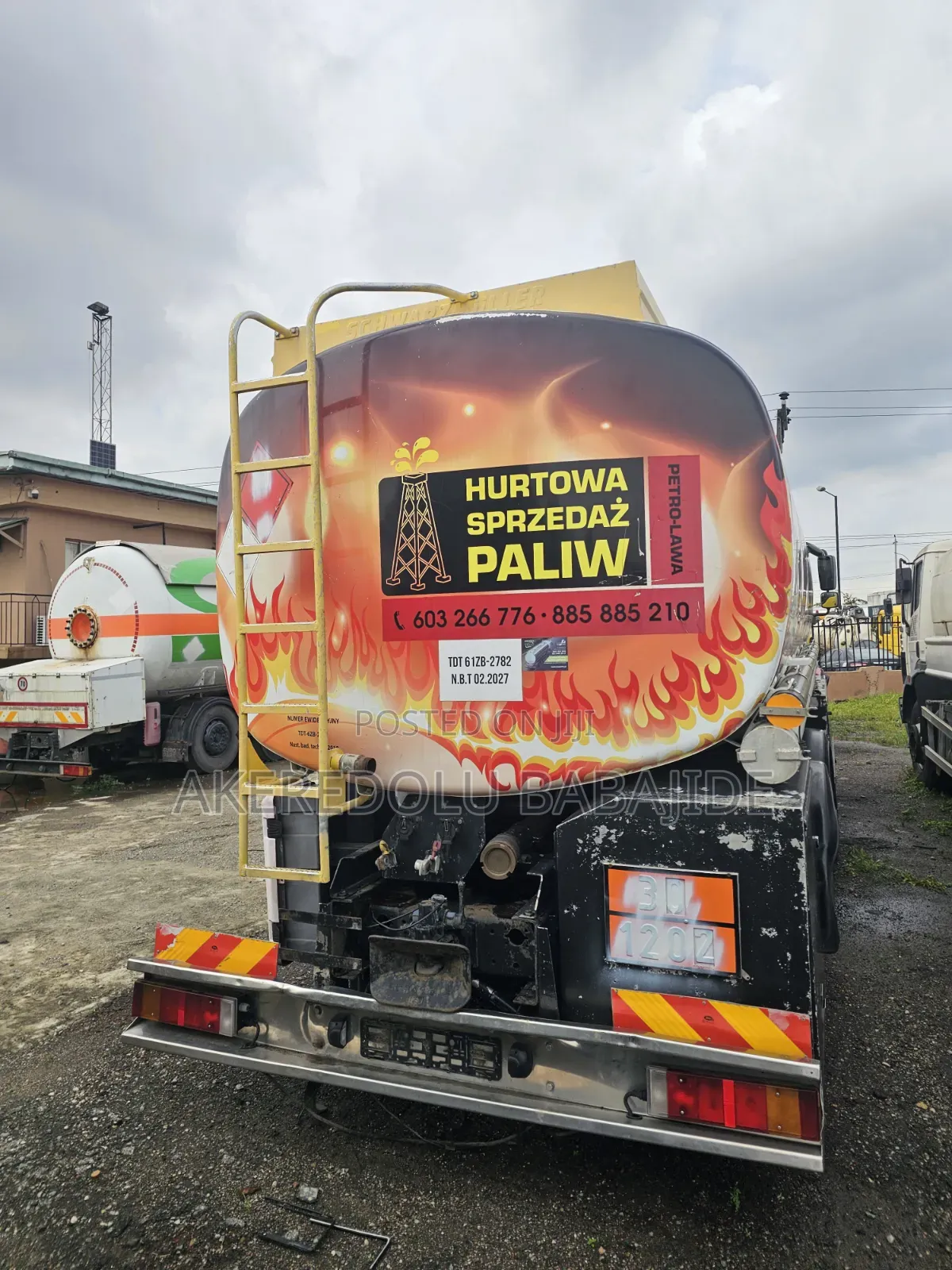 19.5ton Diesel Truck Tokunbo