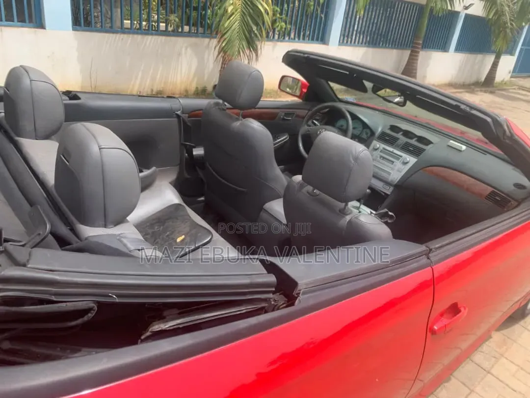 Toyota Solara 2007 Red