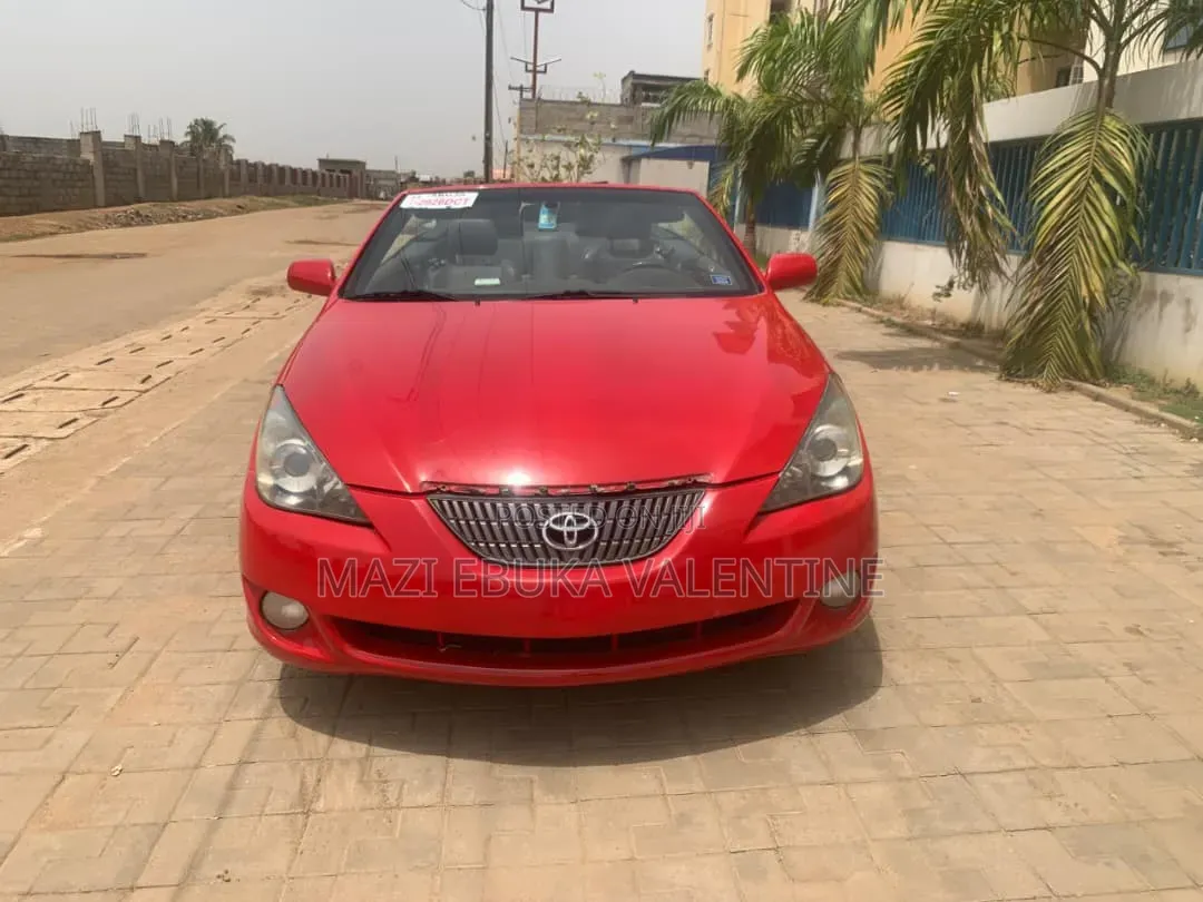 Toyota Solara 2007 Red