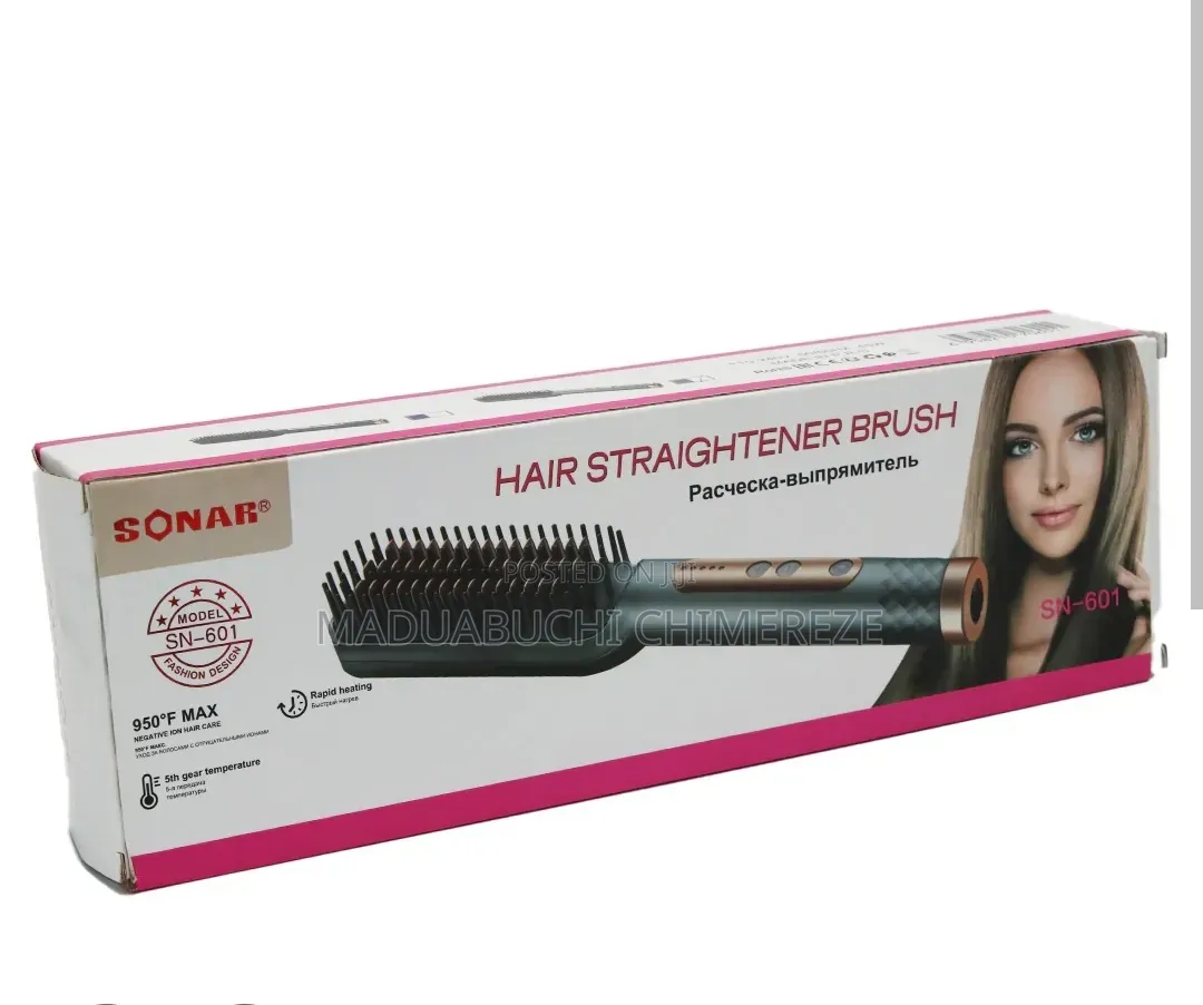 Professional Electric Hair Straightener Brush