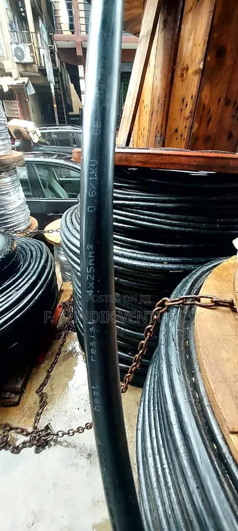 25mm 4core Flexible Cable Full Guage