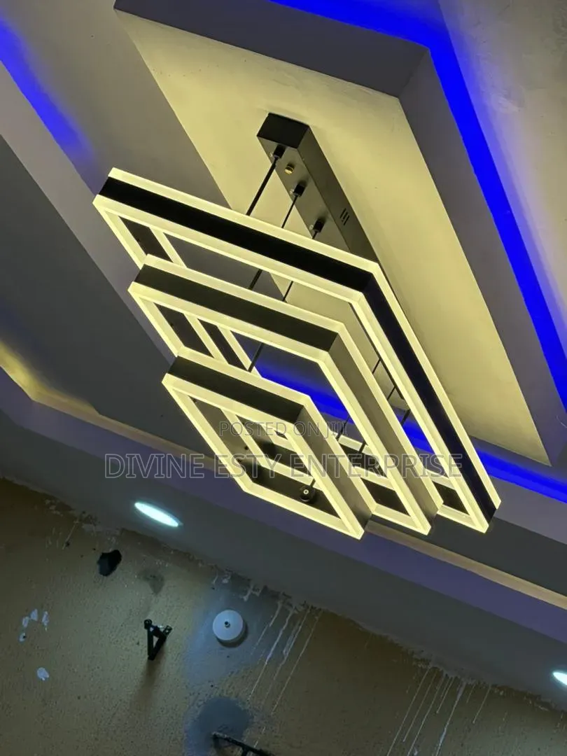 Modern Geometric Led Pendant Lights