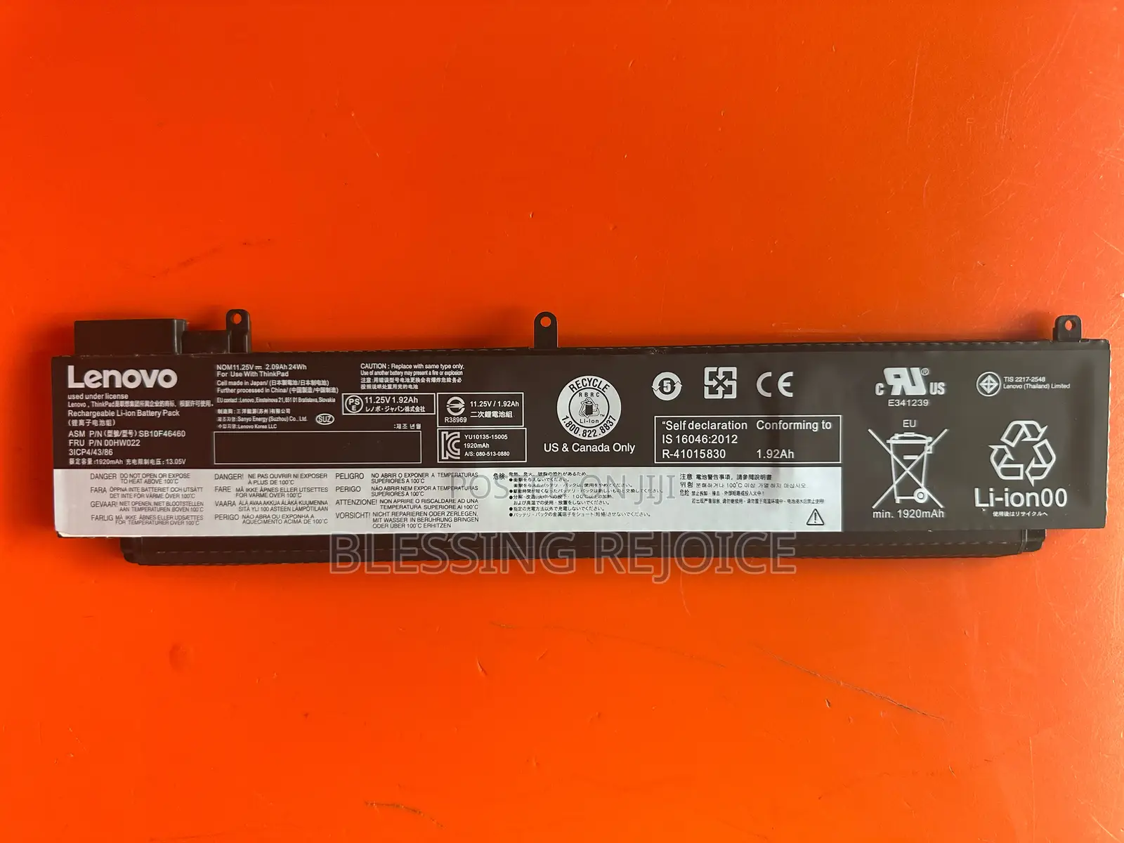 Lenovo Thinkpad 00hw022 T460 T470