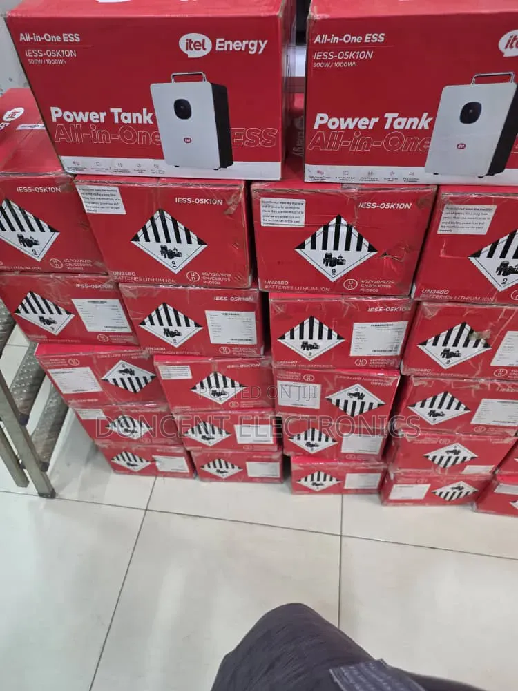 Itel 500w 1kwh Solar Generator Power Tank
