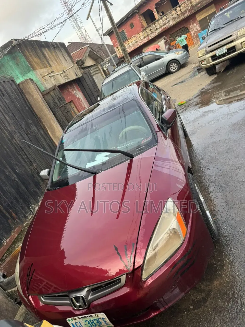 Honda Accord 2005 Red