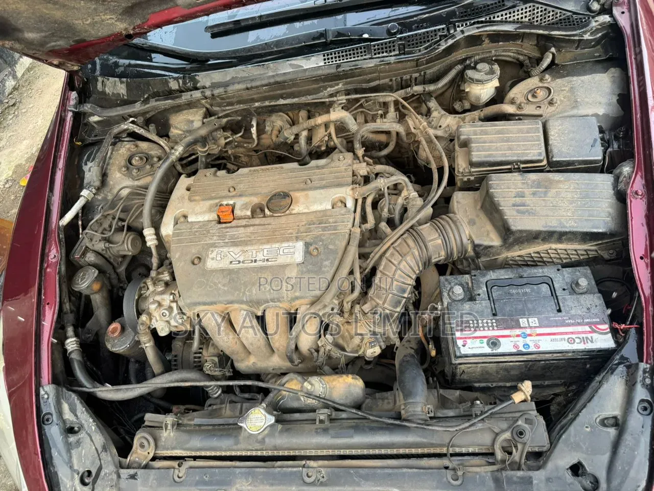 Honda Accord 2005 Red