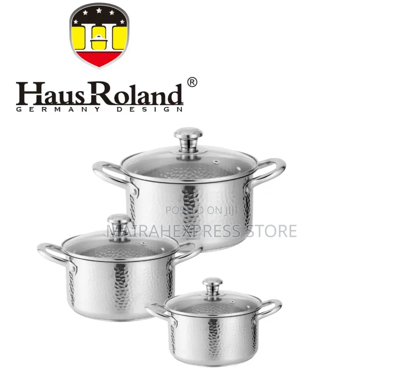 Hausroland Stainless Steel Cooking Pot 
Hr183-1
T361