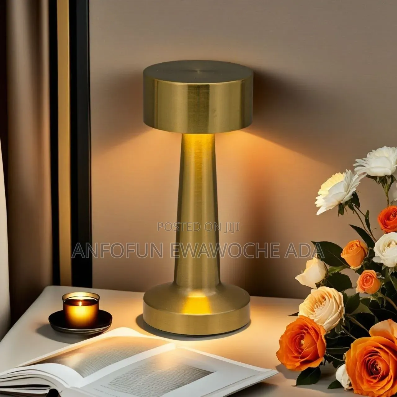 Flat Head Touch Table Lamp 6