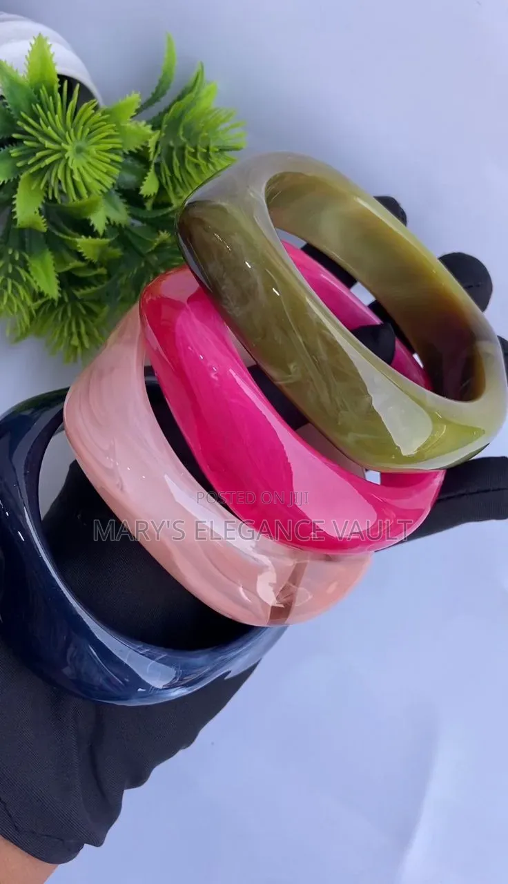 Chunky Resin Bangles